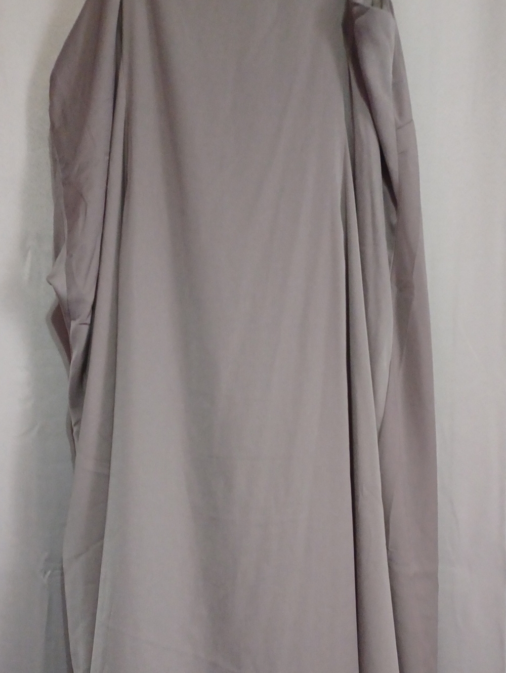Refinity Taupe Slip Midi Dress Twist Front Detail Boho Chic NWT Plus Size 18 - Picture 11 of 14